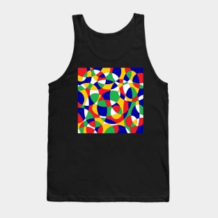 intersected colored circles Tank Top